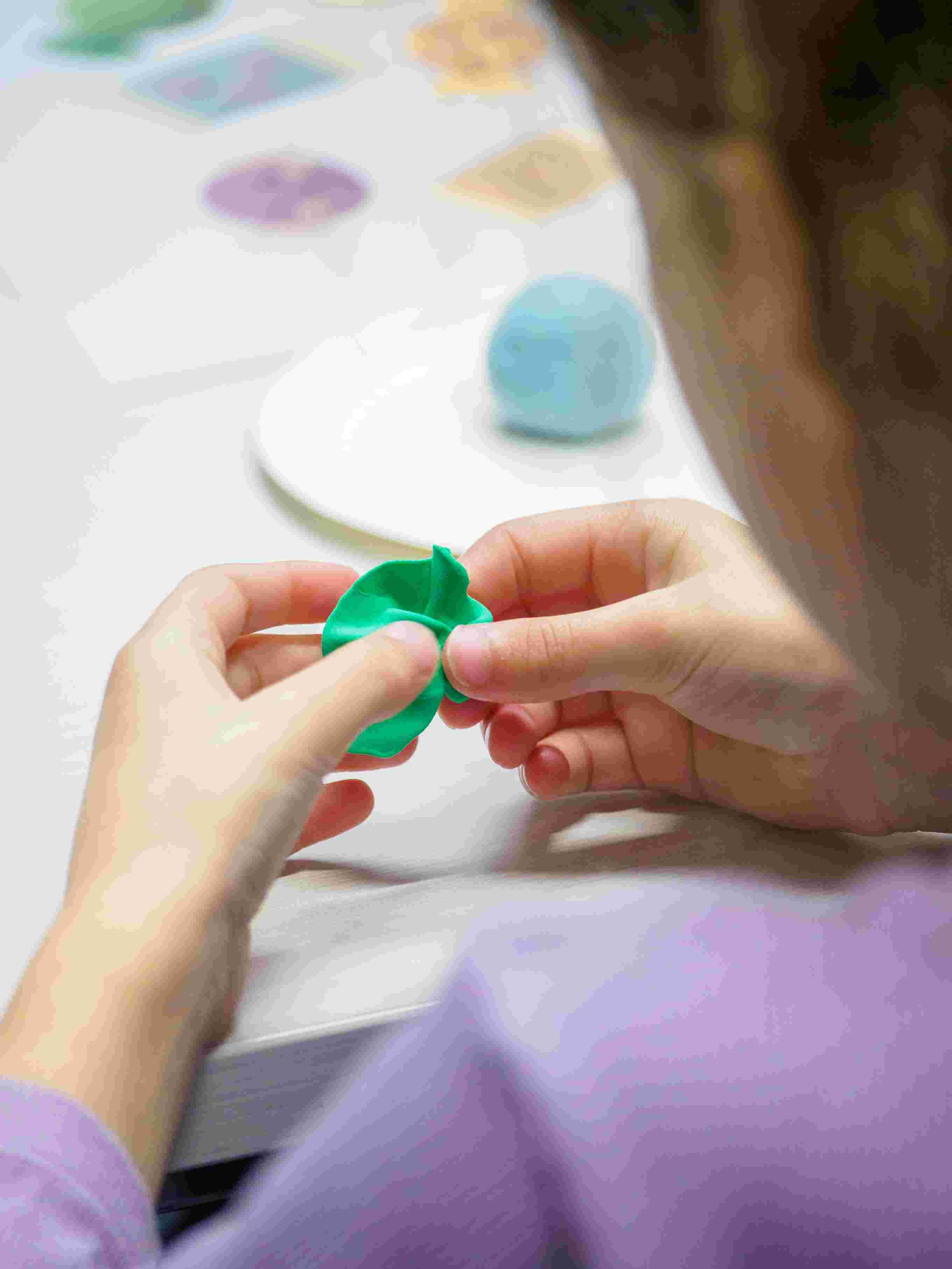 A cake made from clay